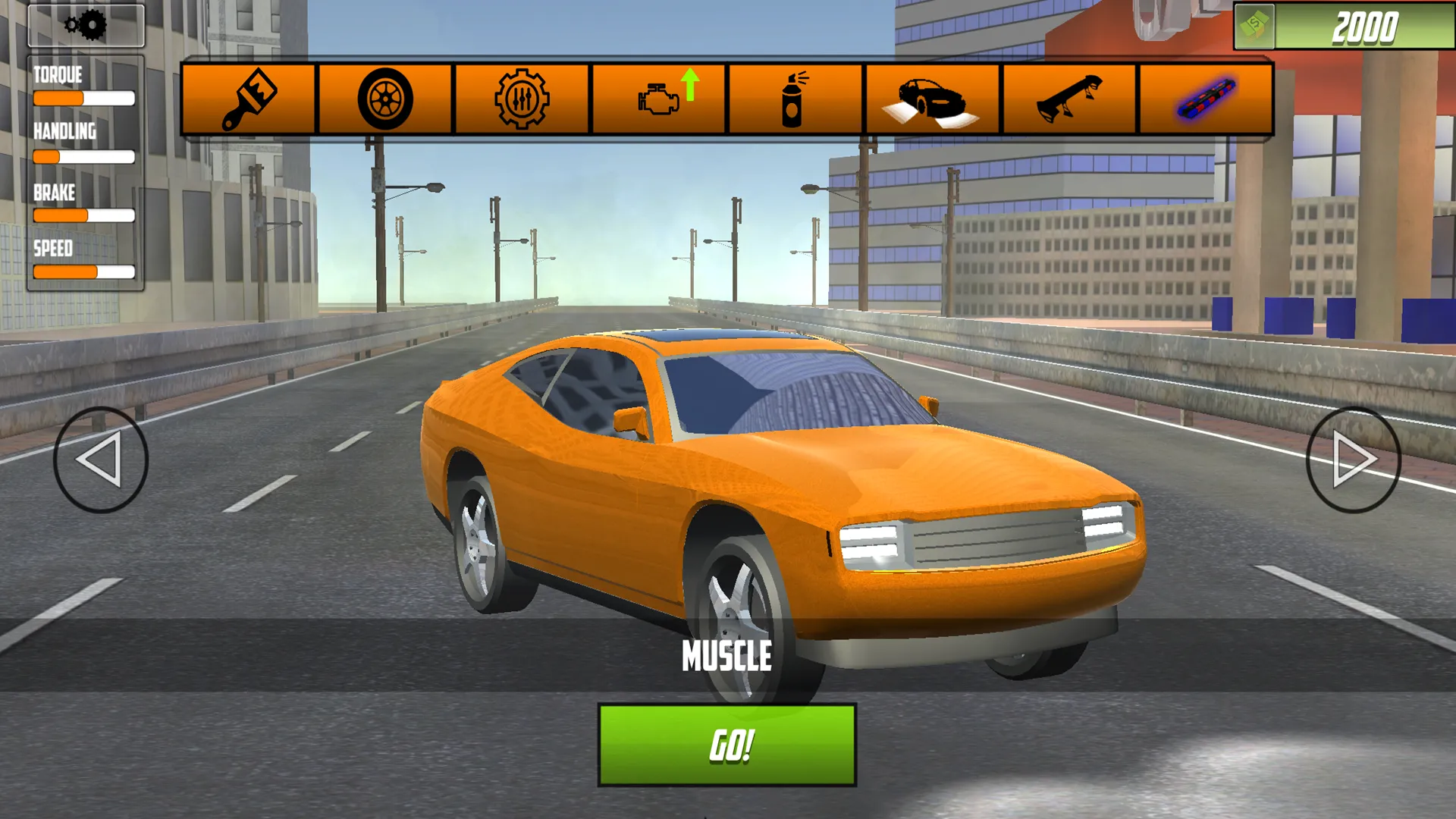 Unlock new car in Highway Racer 2's garage